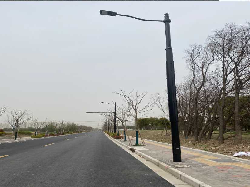 敦化市上海综合杆 太阳能路灯工程
